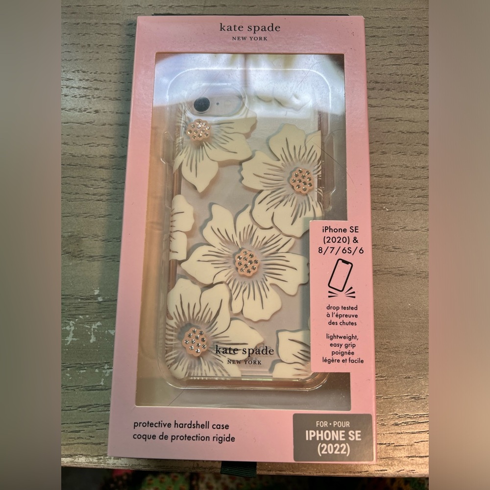 Kate Spade iPhone SE Floral Design Phone Case